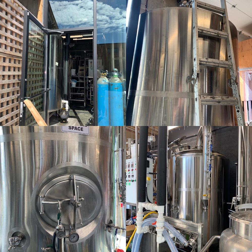 brewery equipment,Beer fermenter,beer fermentation tank,microbrewery system,brewery in Canada,Two vessel brewhouse, Tiantai beer brewing,